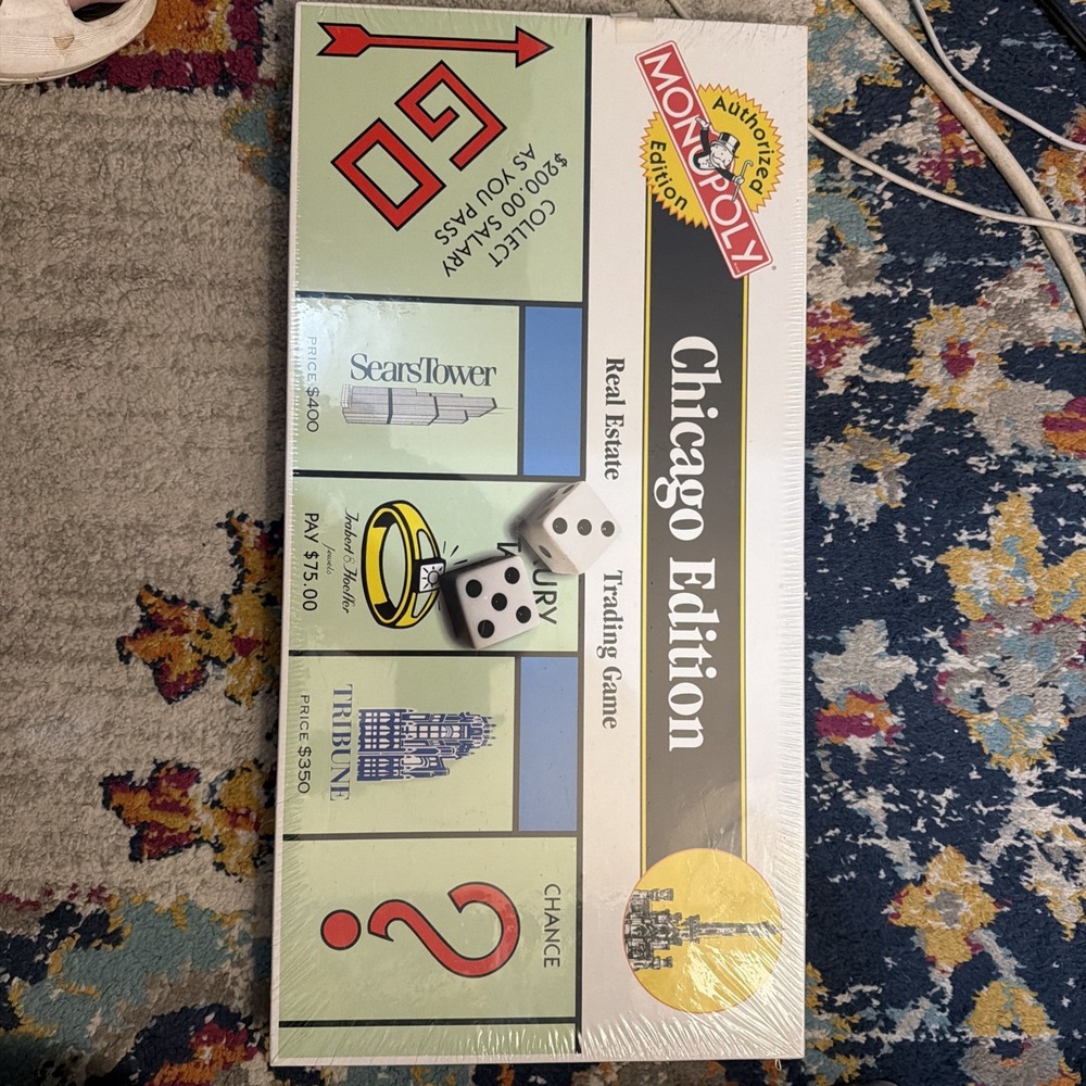 Monopoly 1995 Chicago Edition - Complete!